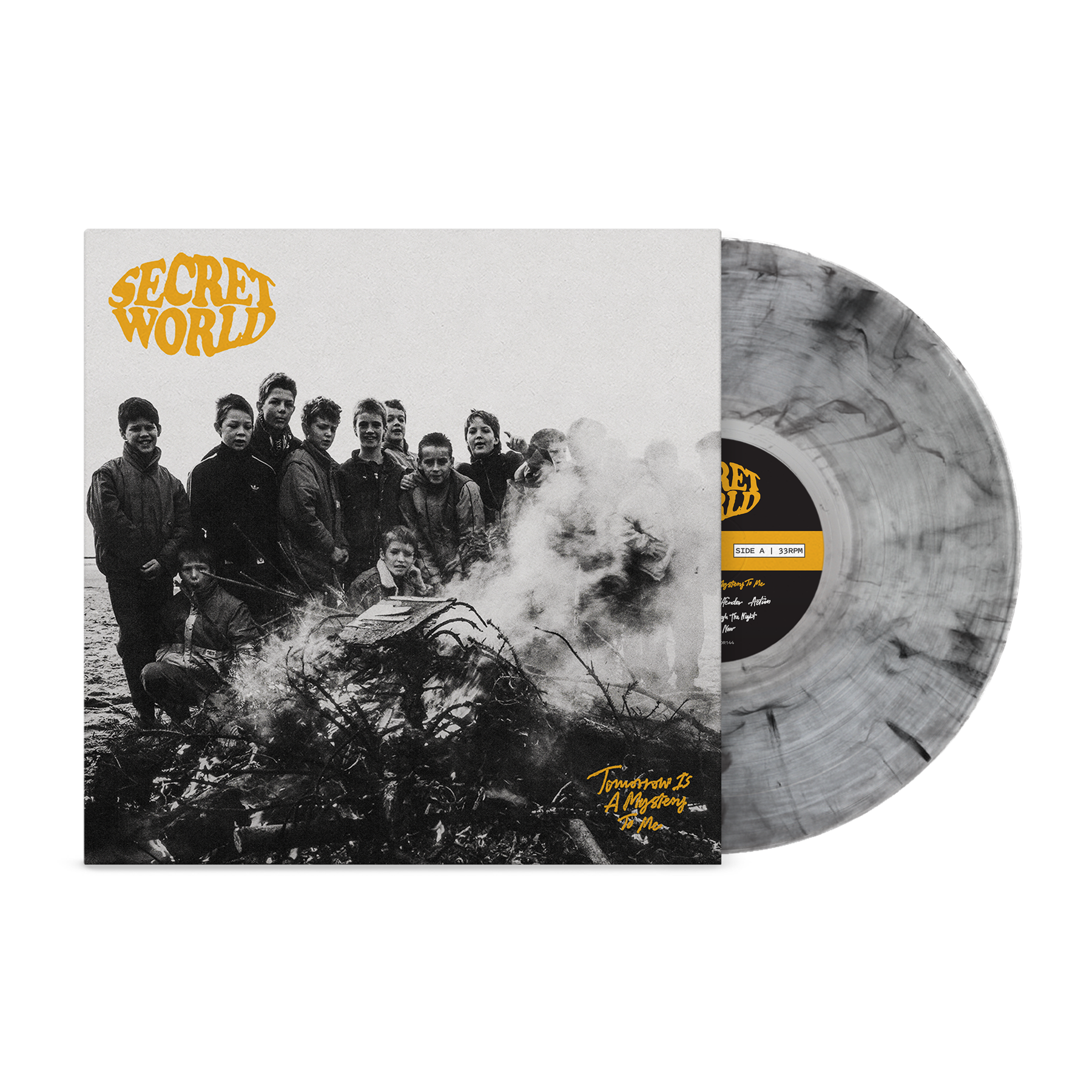Tomorrow is a Mystery to Me Vinyl - Clear with Black Haze