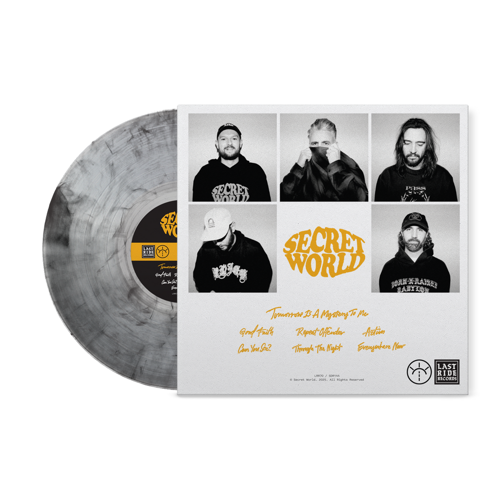 Tomorrow is a Mystery to Me Vinyl - Clear with Black Haze